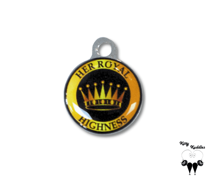 Her royal highness pet ID tag