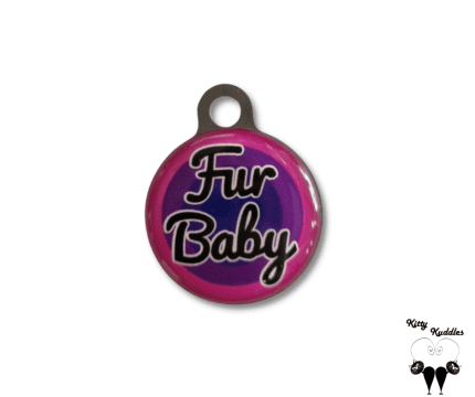 Fur baby pet ID tag