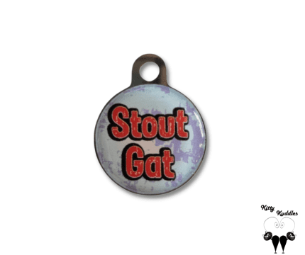 Stout gat pet ID tag