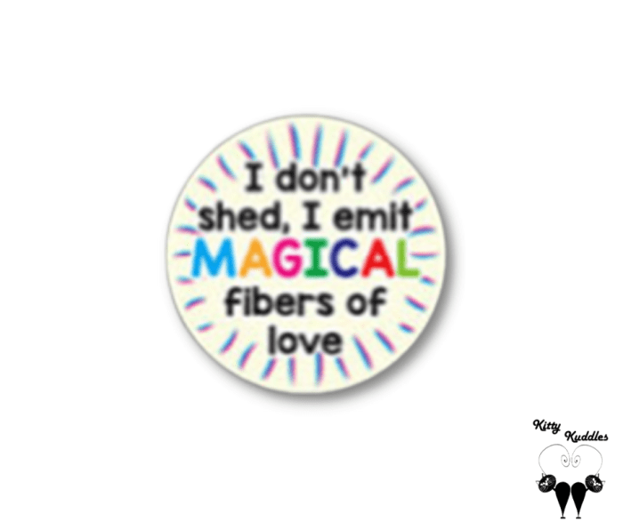 Magical fibers of love pet ID tag