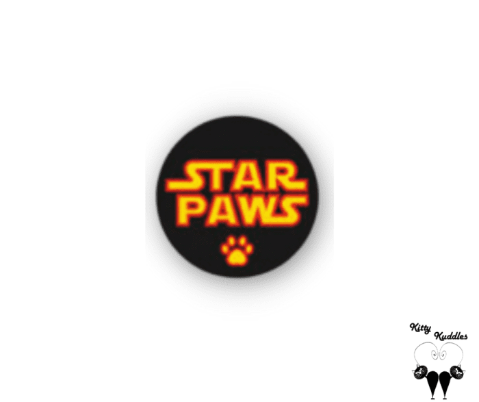 Star paws pet ID tag