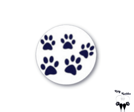 Blue Paws pet ID tag
