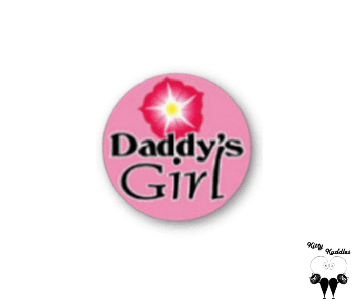 Daddys girl pet ID tag