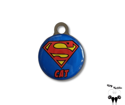 Super Cat pet ID tag