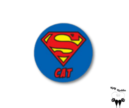 Super cat pet ID tag