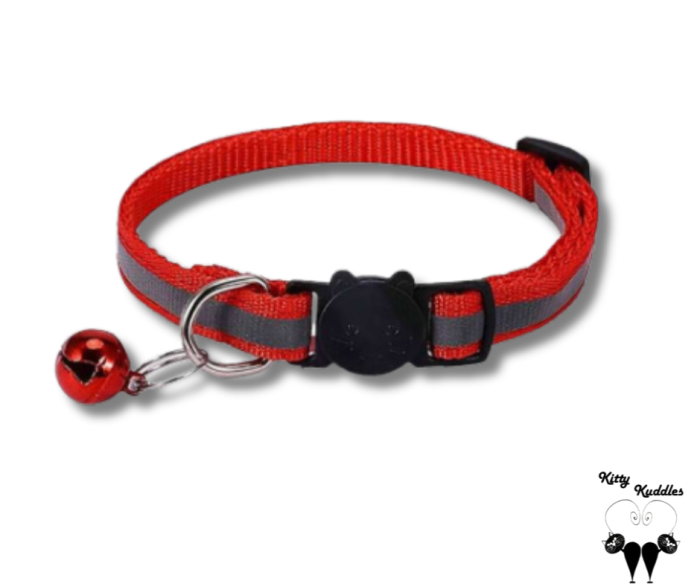 Reflective Cat collar (Red)