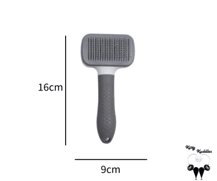 Cat Hair Brush (Grey) size