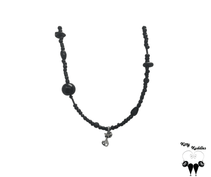 Aristo Cat Necklace Black